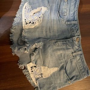 Jean shorts